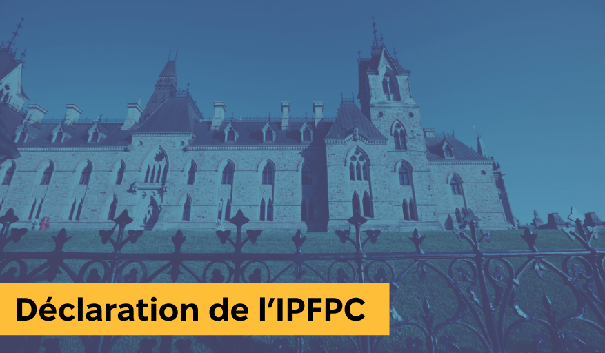 Déclaration de l'IPFPC
