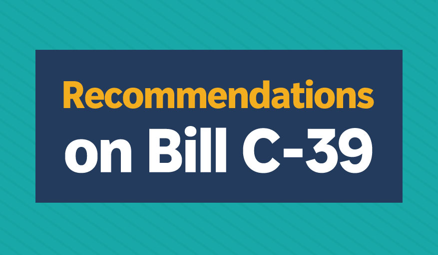 PIPSC recommendations on Bill C-39