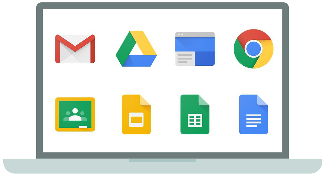 G suite applications. Les applications G Suite