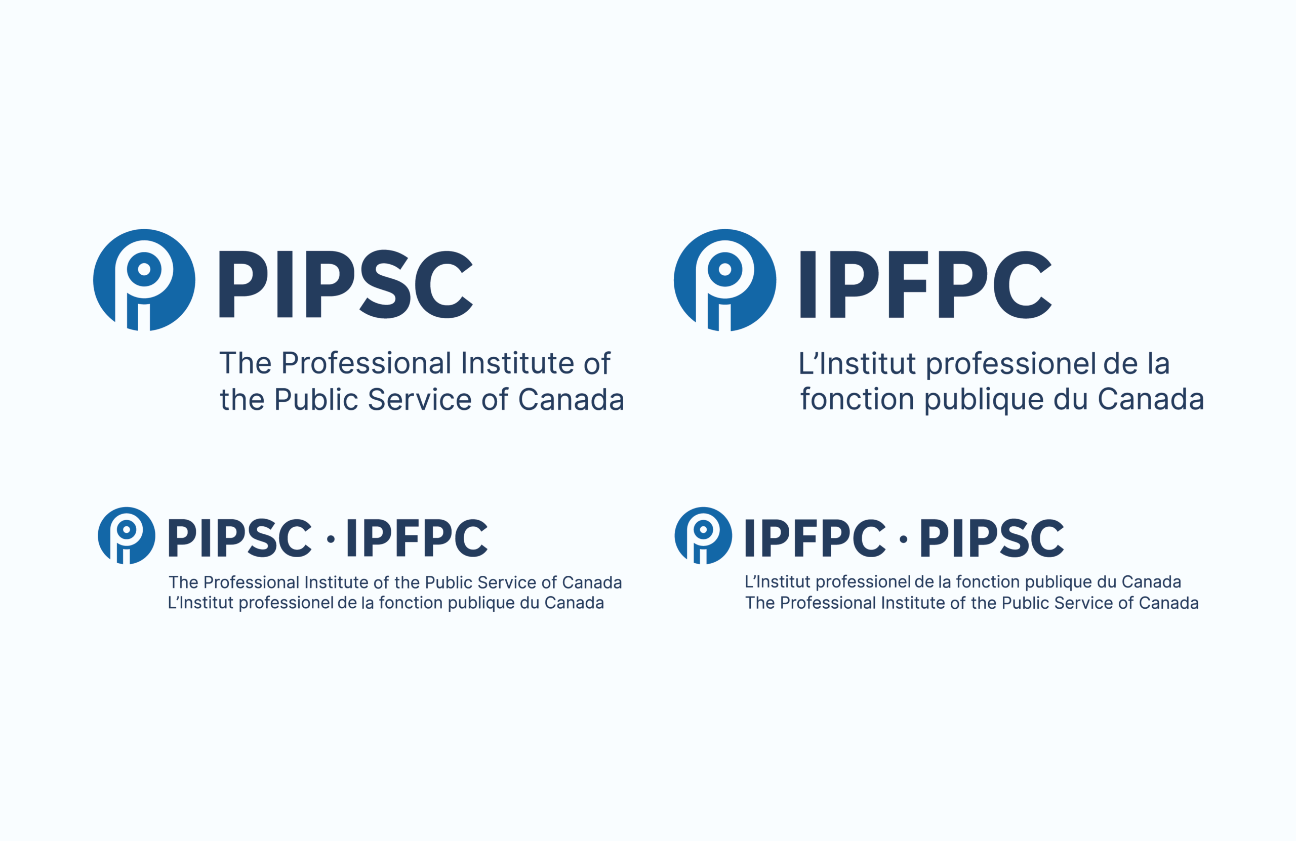 Examples of the PIPSC logos