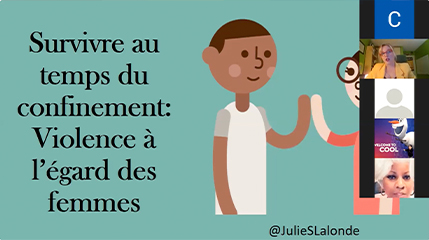 Survivre au temps du confinement : Violence à l’égard des femmes